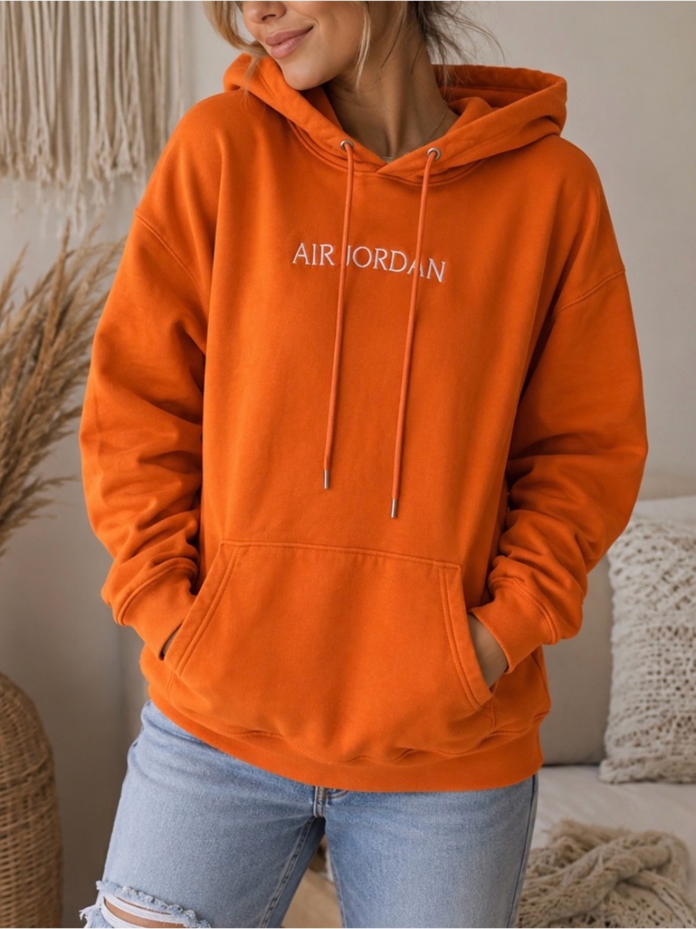 Jordan Excellence Attitude Soul - Orange Hoodie - Men’s Large, Women’s XL